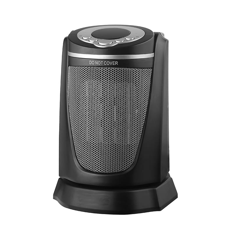 PTC keramisk elektrisk viftevarmer med justerbar termostat